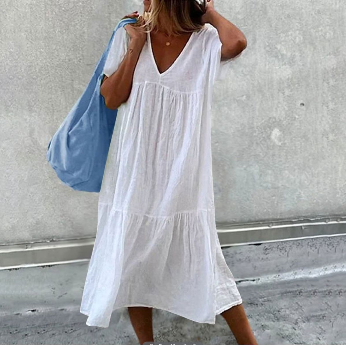 Summer Clothing Zara - 2025 New Women's Long Skirt Cotton