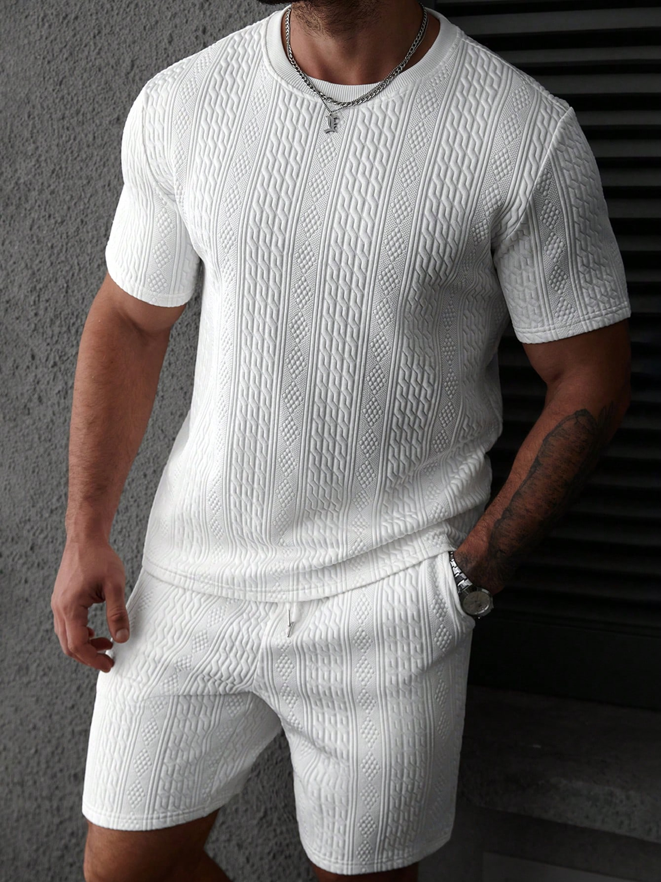 Summer Clothing Haul - Casual men's polo shirt set, soft