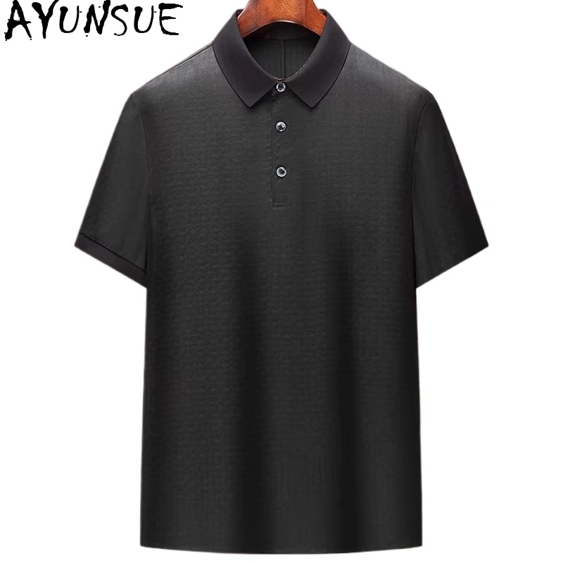 Summer Gauze Clothing - AYUNSUE 100% Natural Mulberry Silk T