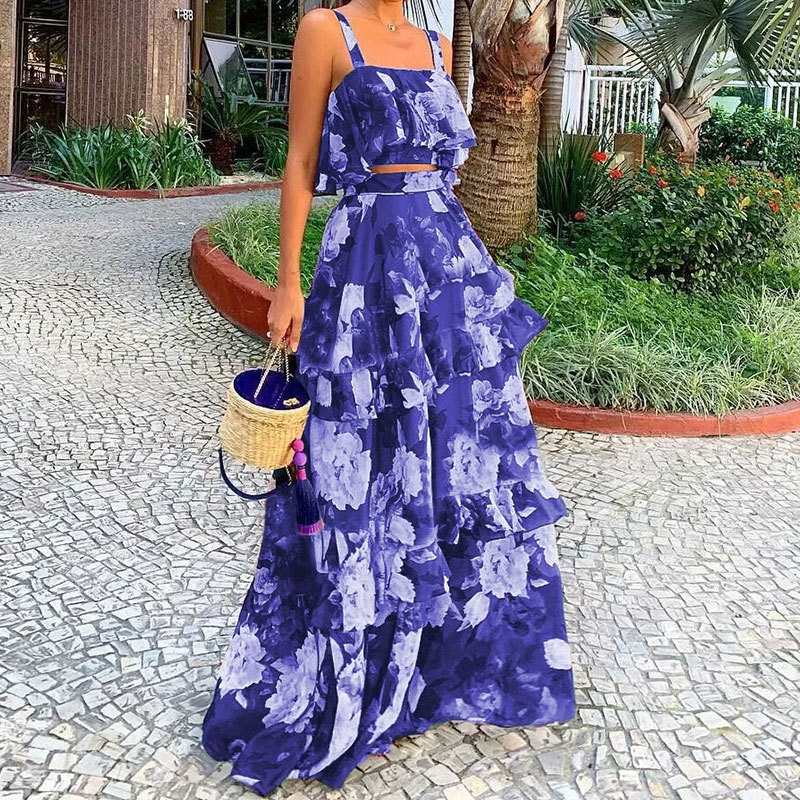Women's Two Piece Outfits Flor - Summer Clothing Model บทวิจารณ์และราคา