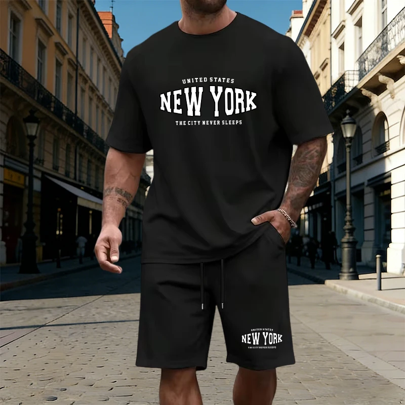 Mens T-Shirt Tracksuit Printin - Quality Summer Clothing บทวิจารณ์และราคา