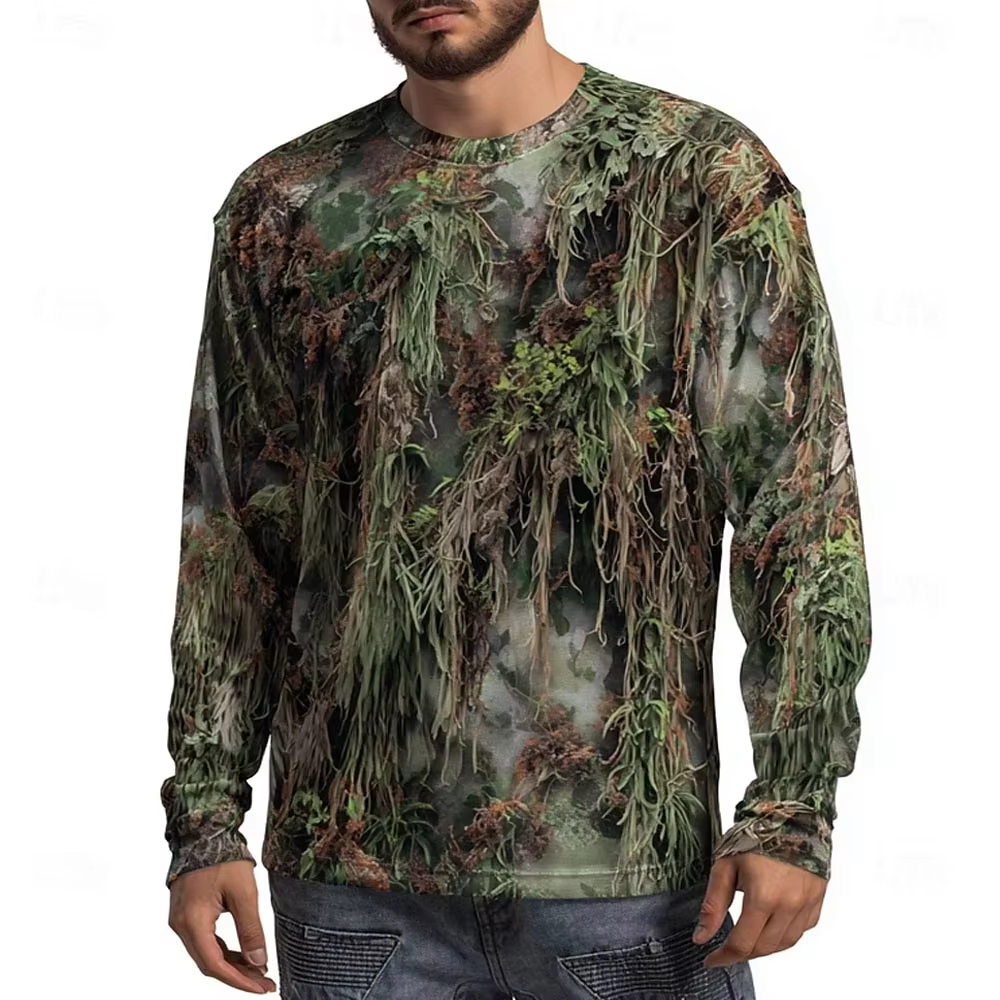 Men's Camo Animal Print Long S - Summer Clothing Line บทวิจารณ์และราคา