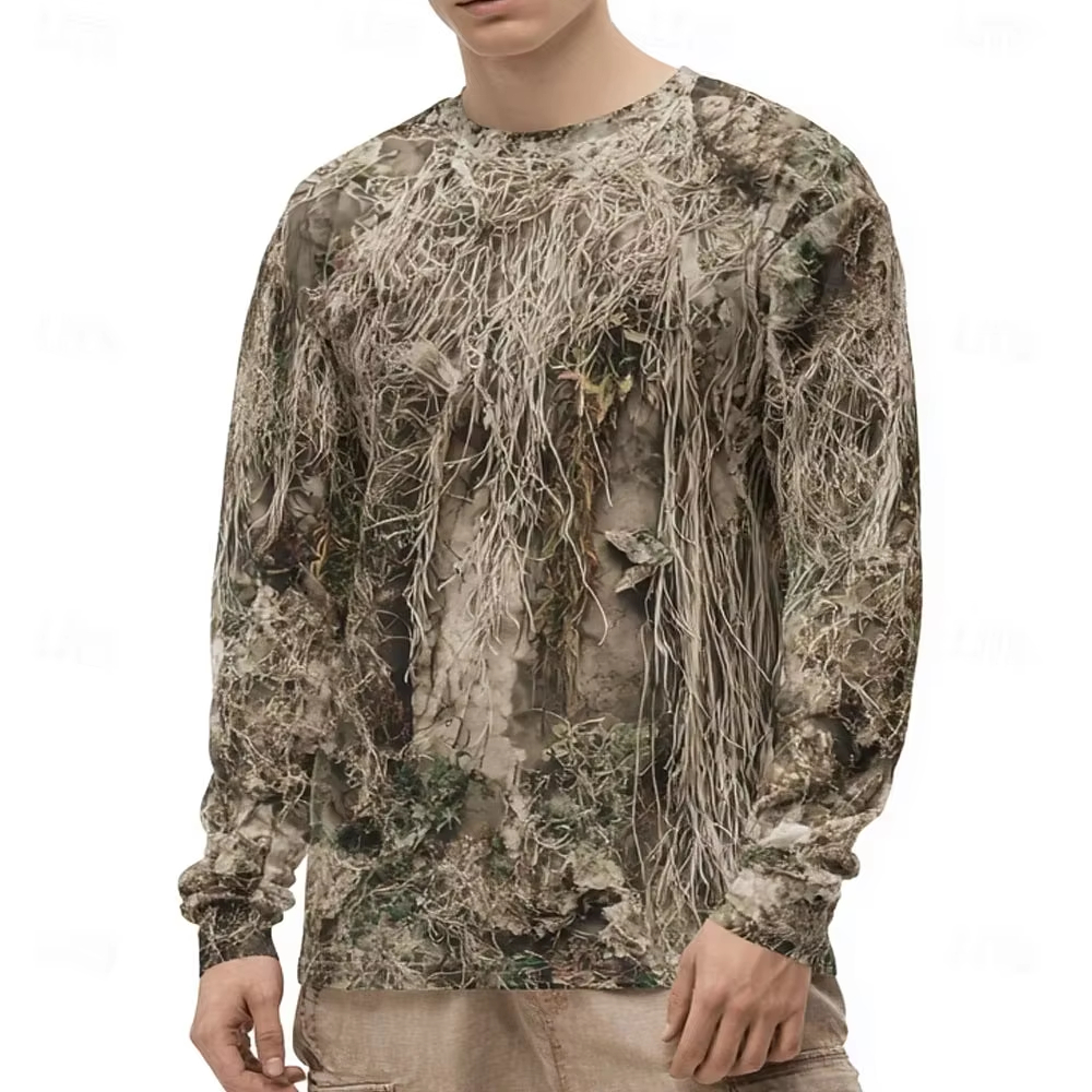 Men's Camo Animal Print Long S - Summer Clothing Line บทวิจารณ์และราคา