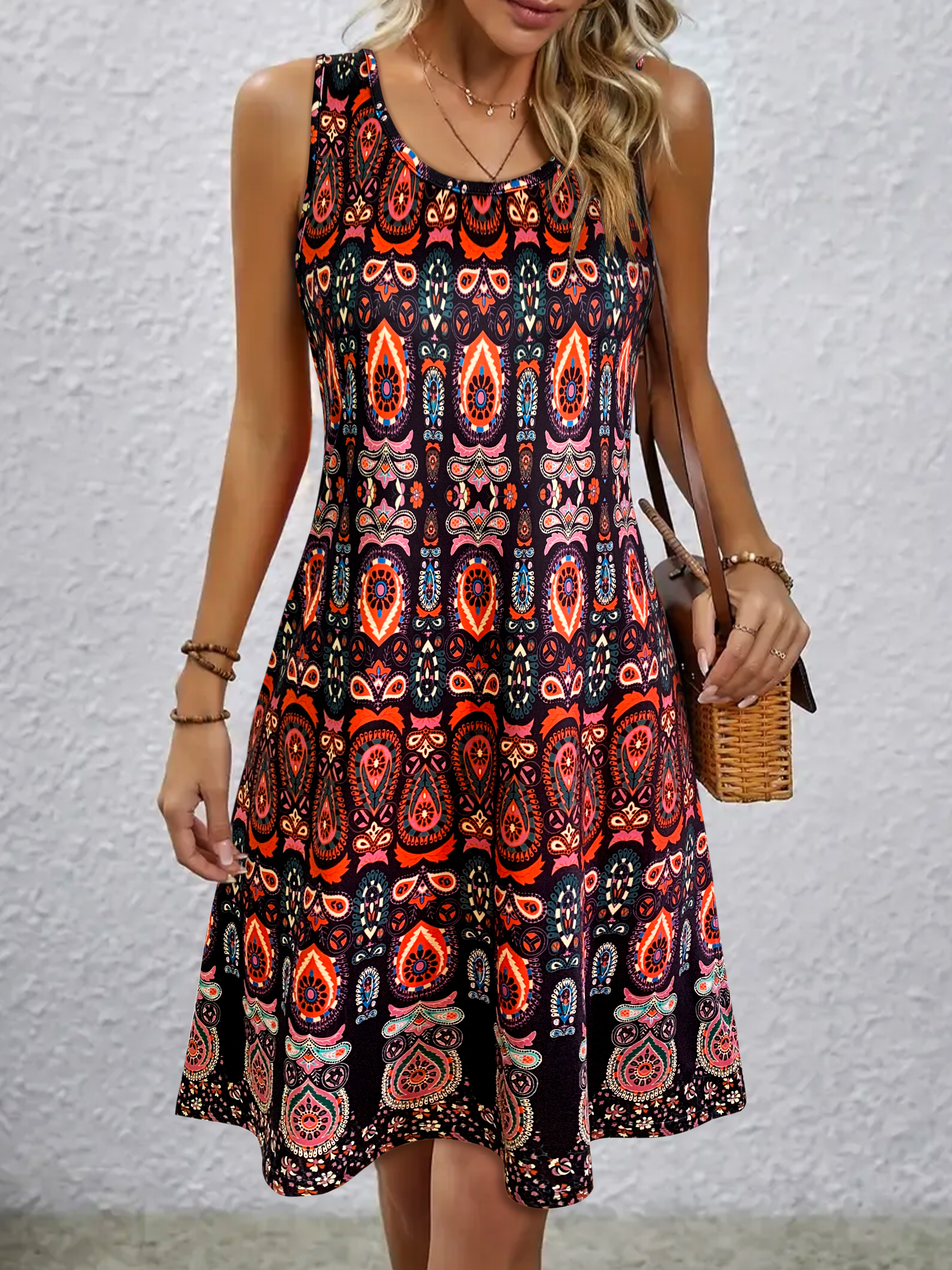Women's Vintage All-Over Print - Summer Clothing Zara บทวิจารณ์และราคา