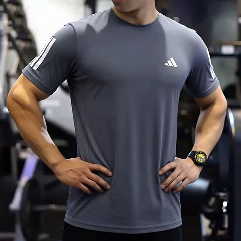 Adidas short-sleeved men's clo - Summer Clothing Model บทวิจารณ์และราคา