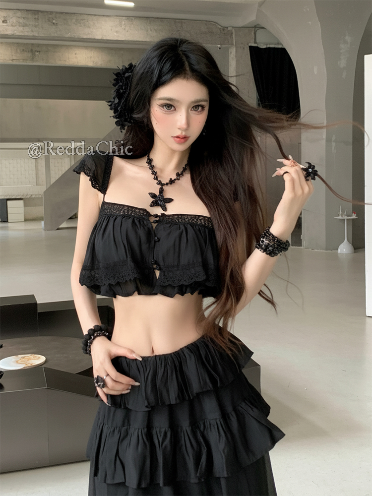 REDDACHiC Women Ruffled Top Sk - Summer Clothing Model บทวิจารณ์และราคา