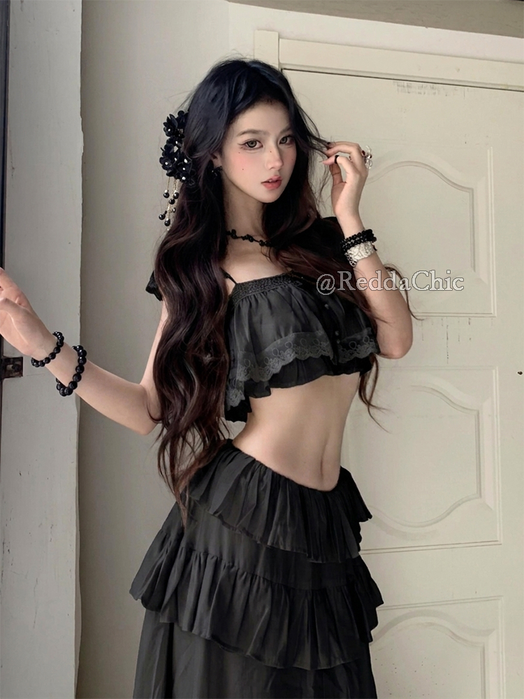 REDDACHiC Women Ruffled Top Sk - Summer Clothing Model บทวิจารณ์และราคา