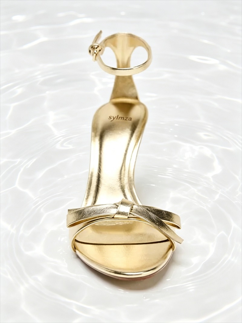 Elegant Golden Bow Brand High  - Summer Clothing Dress บทวิจารณ์และราคา
