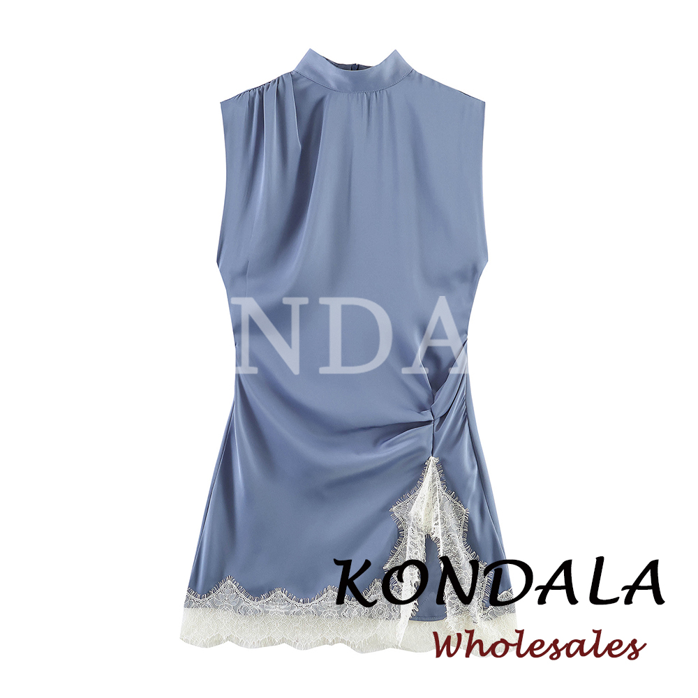 KONDALA Chic Sheath Sleeveless - Summer Clothing Dress บทวิจารณ์และราคา