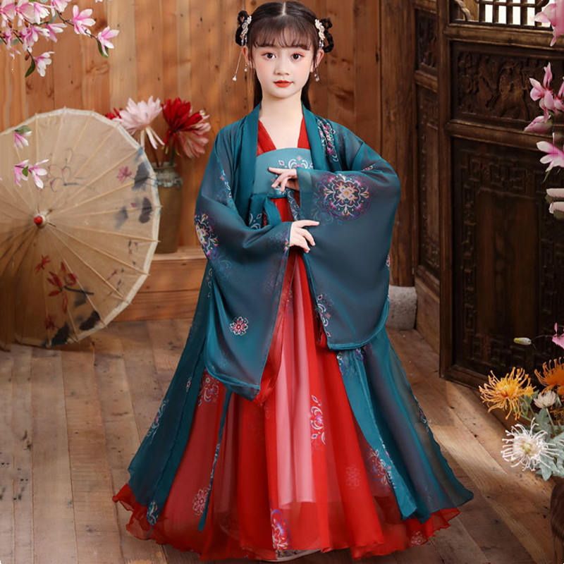 Summer Hanfu Dress Girl Fairy  - Summer Clothing Baby บทวิจารณ์และราคา