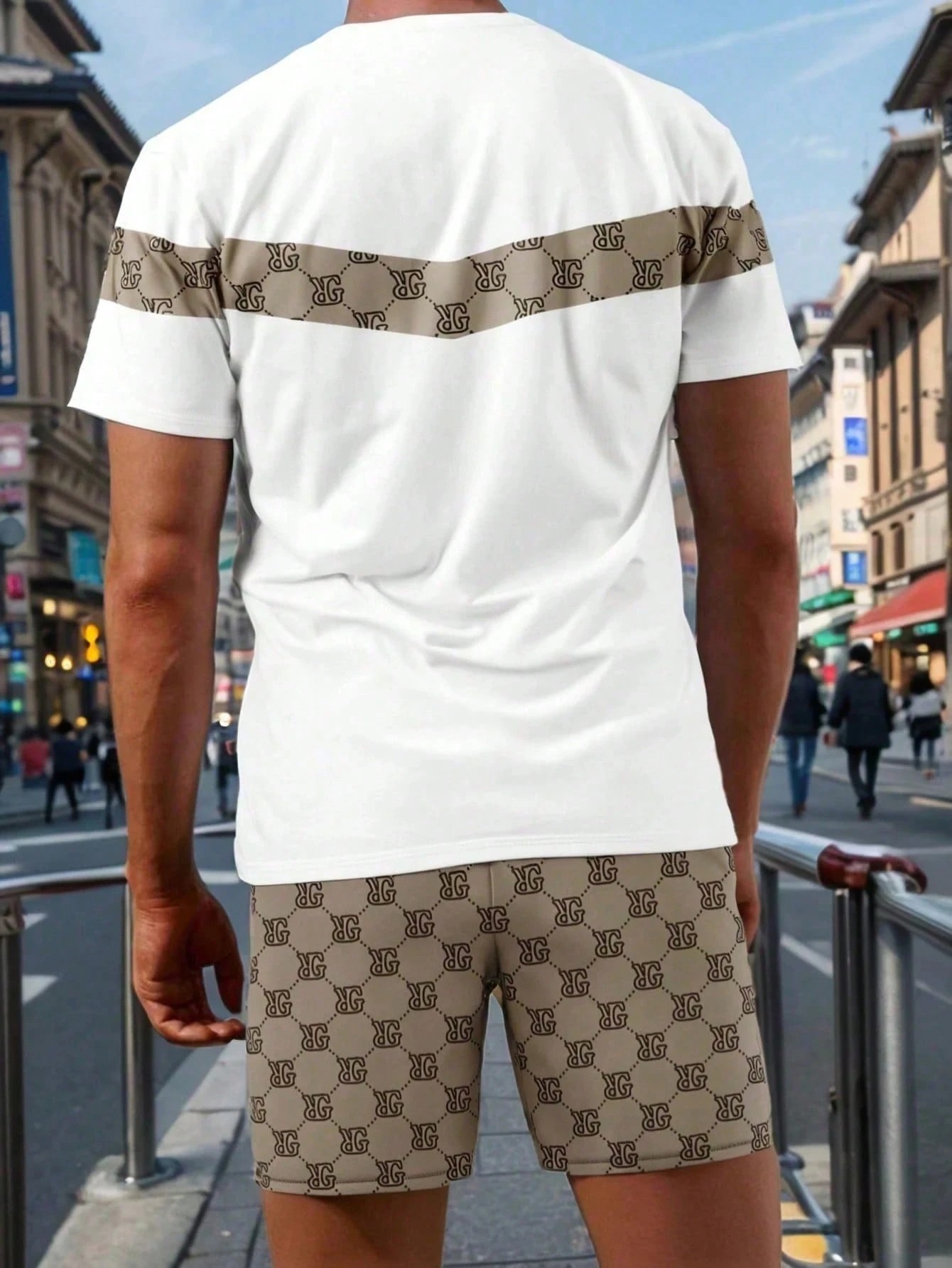 2026 Summer Men's Suit with 3D - Summer Knit Clothing บทวิจารณ์และราคา