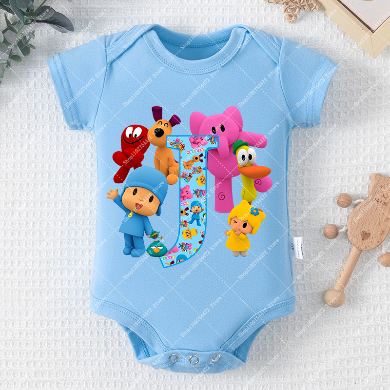 Baby Boy Girl Cartoon Cute Bod - Summer Clothing Baby บทวิจารณ์และราคา
