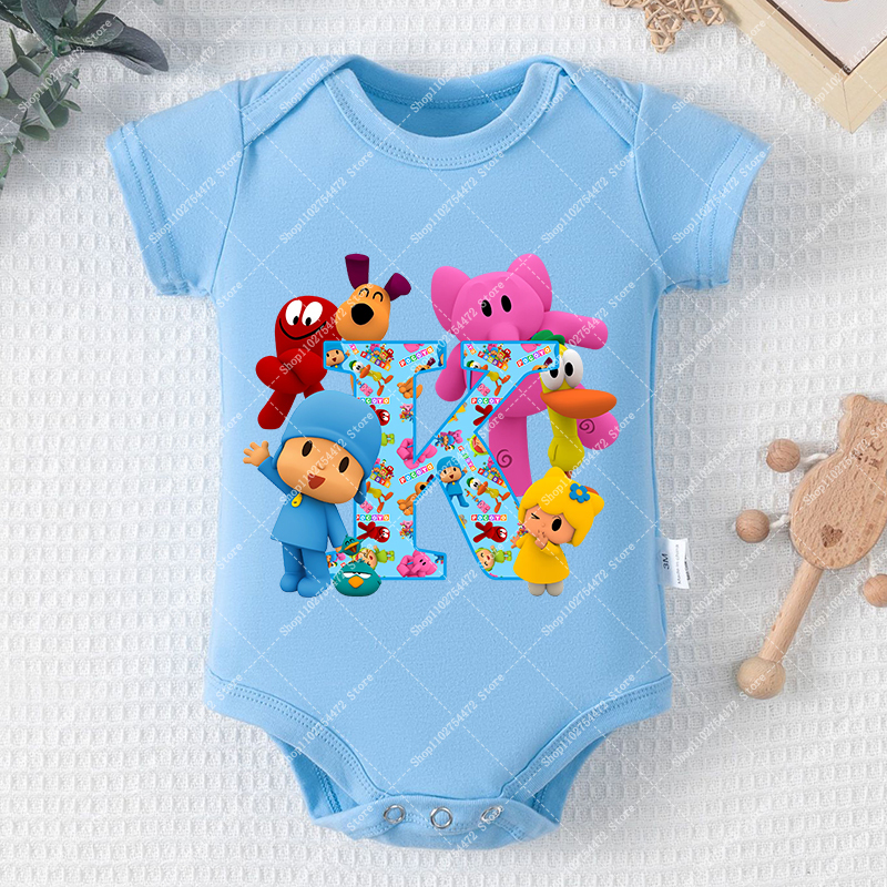 Baby Boy Girl Cartoon Cute Bod - Summer Clothing Baby บทวิจารณ์และราคา