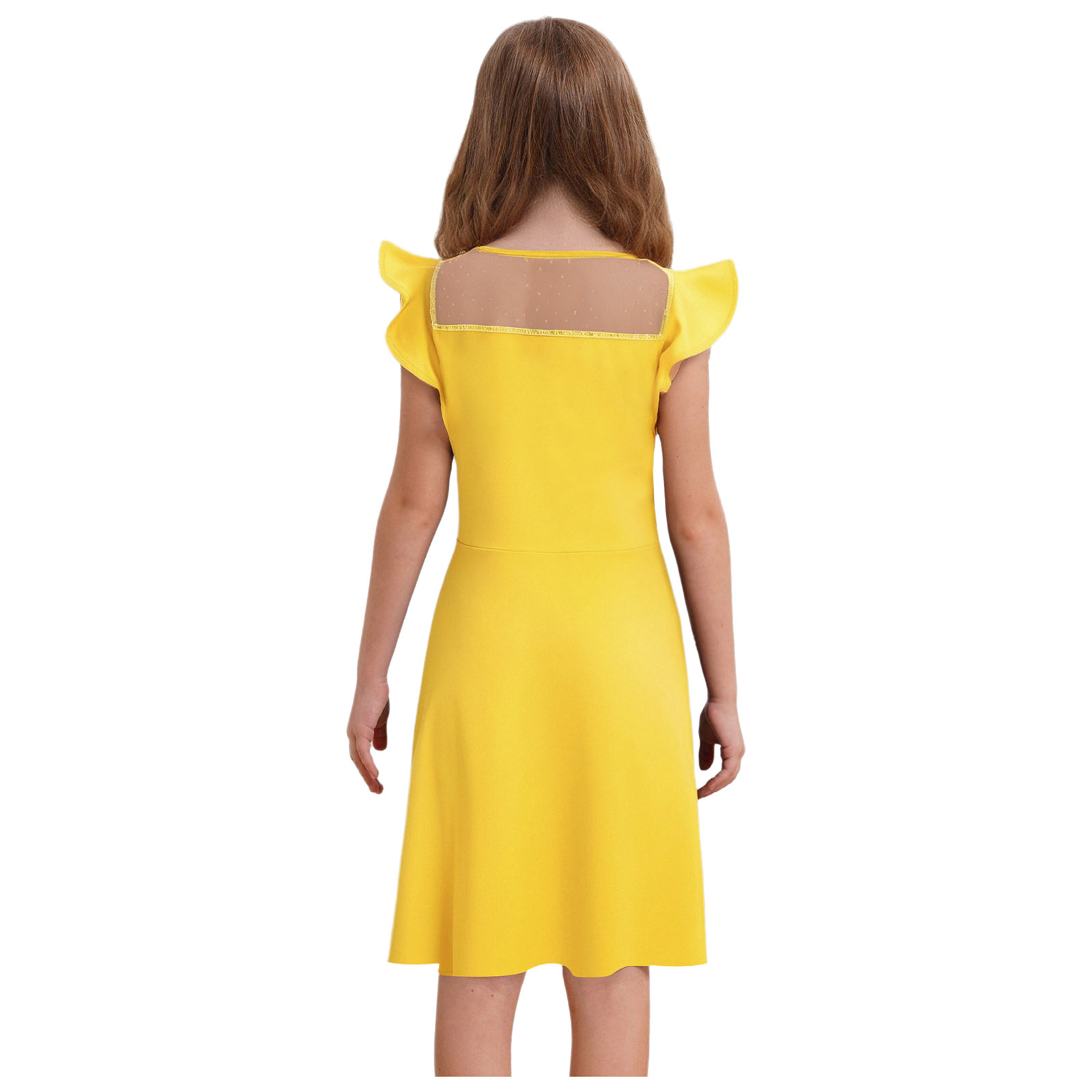 Teen Girls Summer Dress Ruffle - Summer Clothing For Teens บทวิจารณ์และราคา