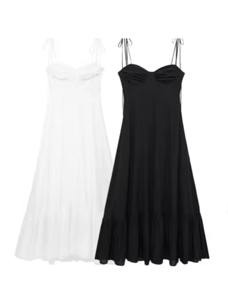 2024 Summer New Woman Dress Sp - Summer Clothing Zara บทวิจารณ์และราคา