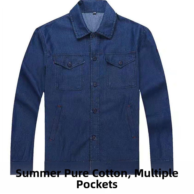 Lightweight Summer Denim Workw - Summer Clothing Sets บทวิจารณ์และราคา