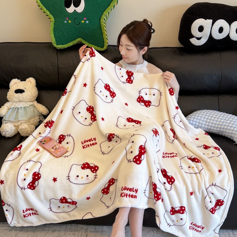Hello Kitty Quilt Sanrio Anime - Summer Quilt บทวิจารณ์และราคา