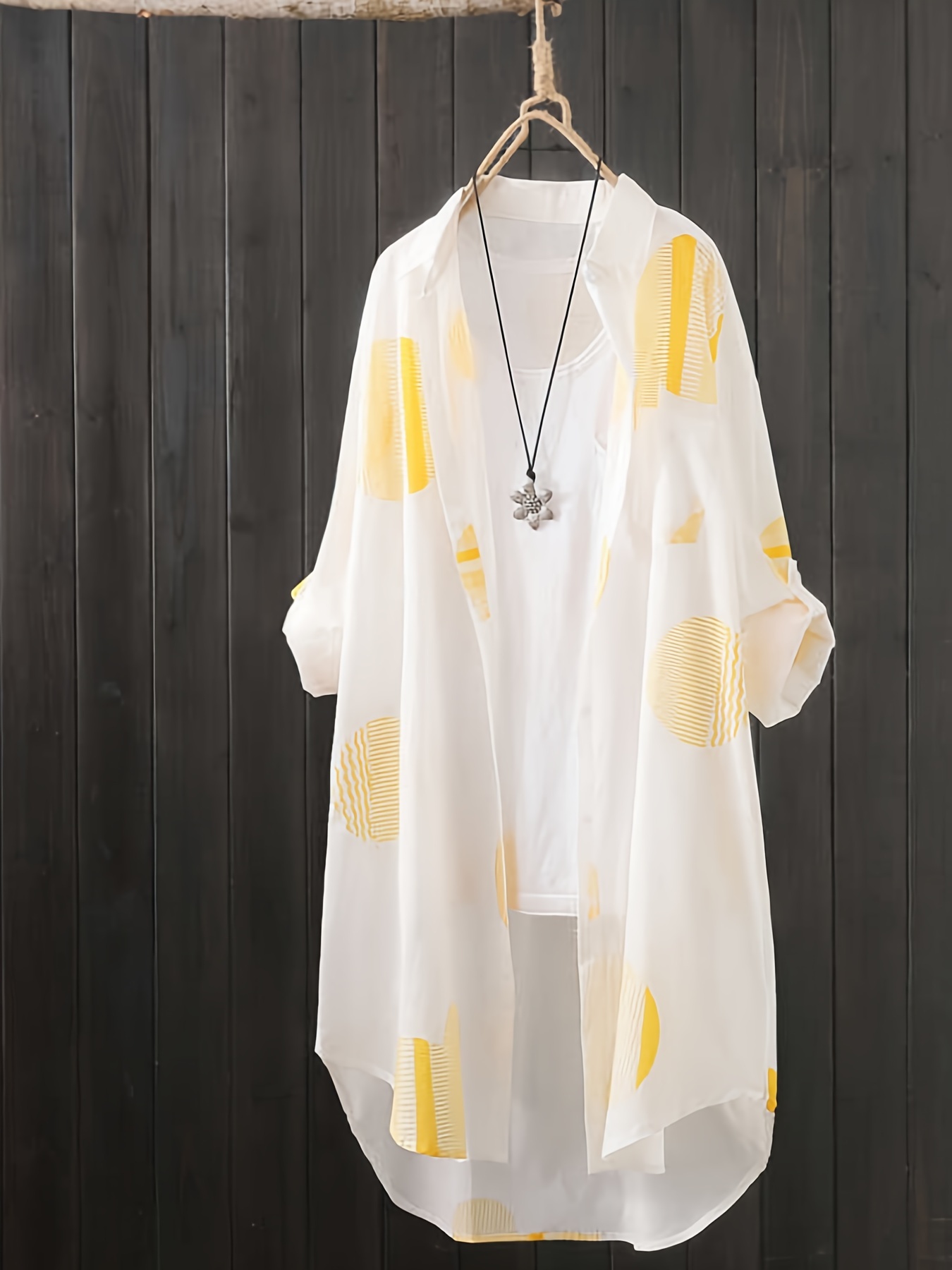 Black and White Large Size Shi - Summer Clothing Model บทวิจารณ์และราคา