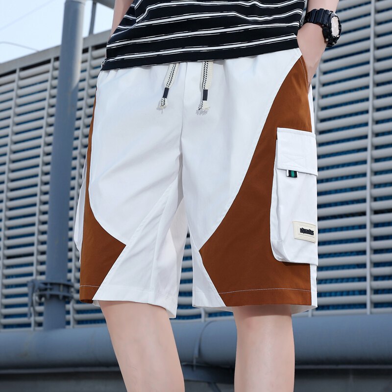 Men's Thin Cargo Shorts Breath - Summer Clothing For Teens บทวิจารณ์และราคา