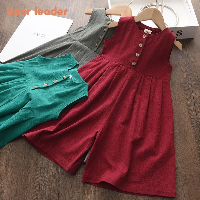 New Fashionable Girls' Jumpsui - Summer Clothing Baby บทวิจารณ์และราคา