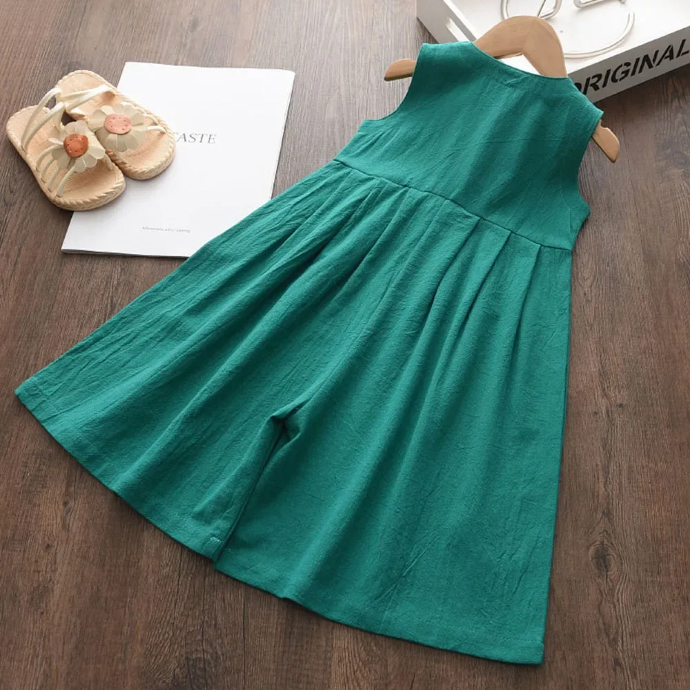 New Fashionable Girls' Jumpsui - Summer Clothing Baby บทวิจารณ์และราคา
