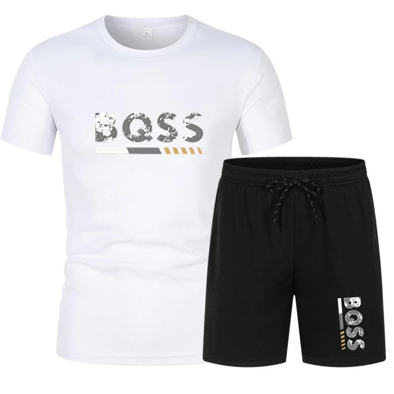 Men's Tracksuit Set Summer Qui - Summer Knit Clothing บทวิจารณ์และราคา