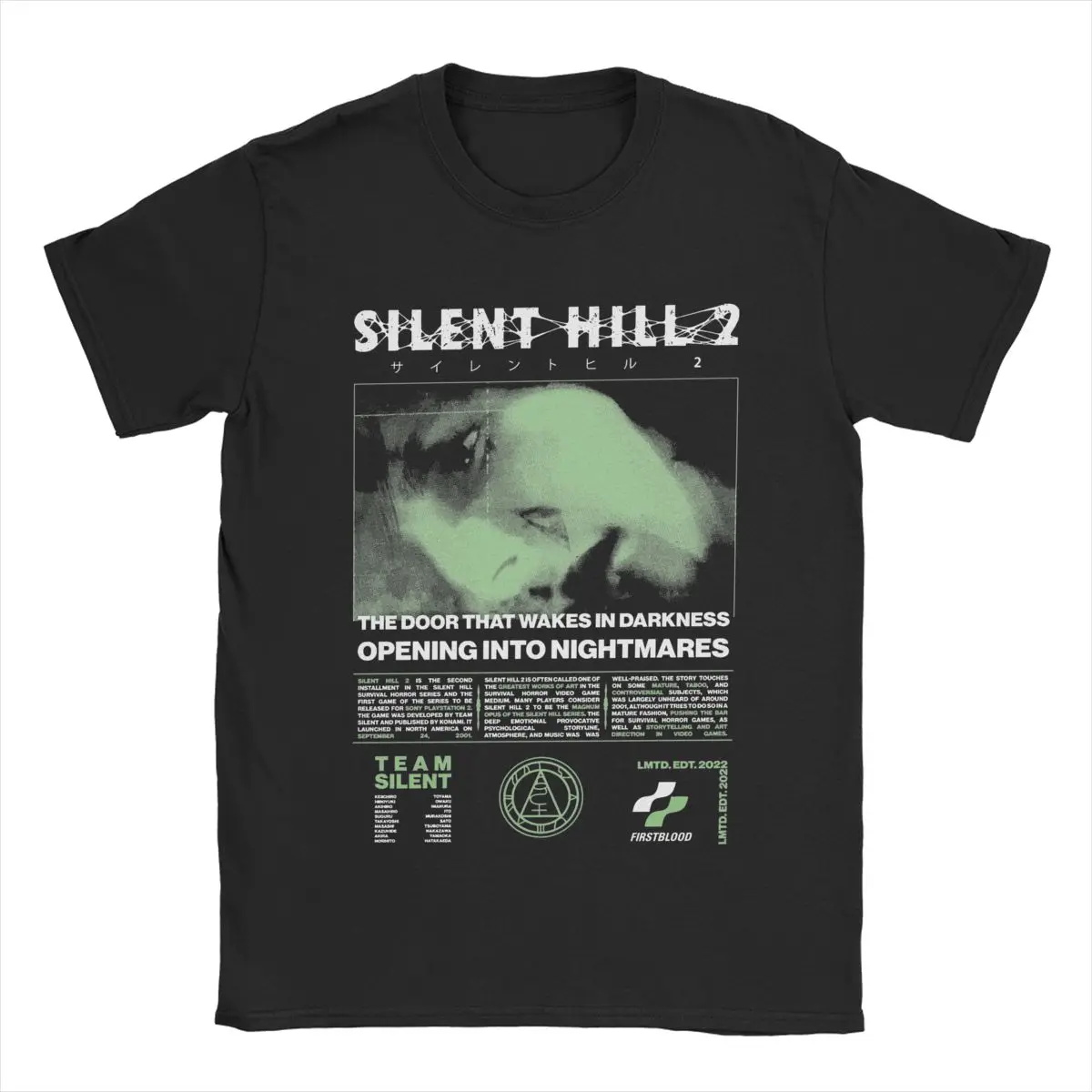 Men Silent Hill 2 T Shirts Cot - Summer Hill Clothing บทวิจารณ์และราคา