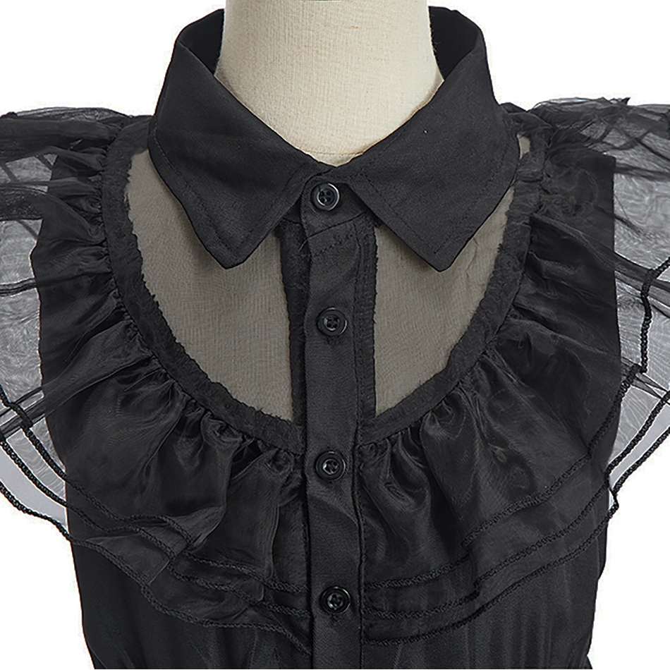 Girl Costume Kids Cosplay Blac - Summer Kids Clothing บทวิจารณ์และราคา