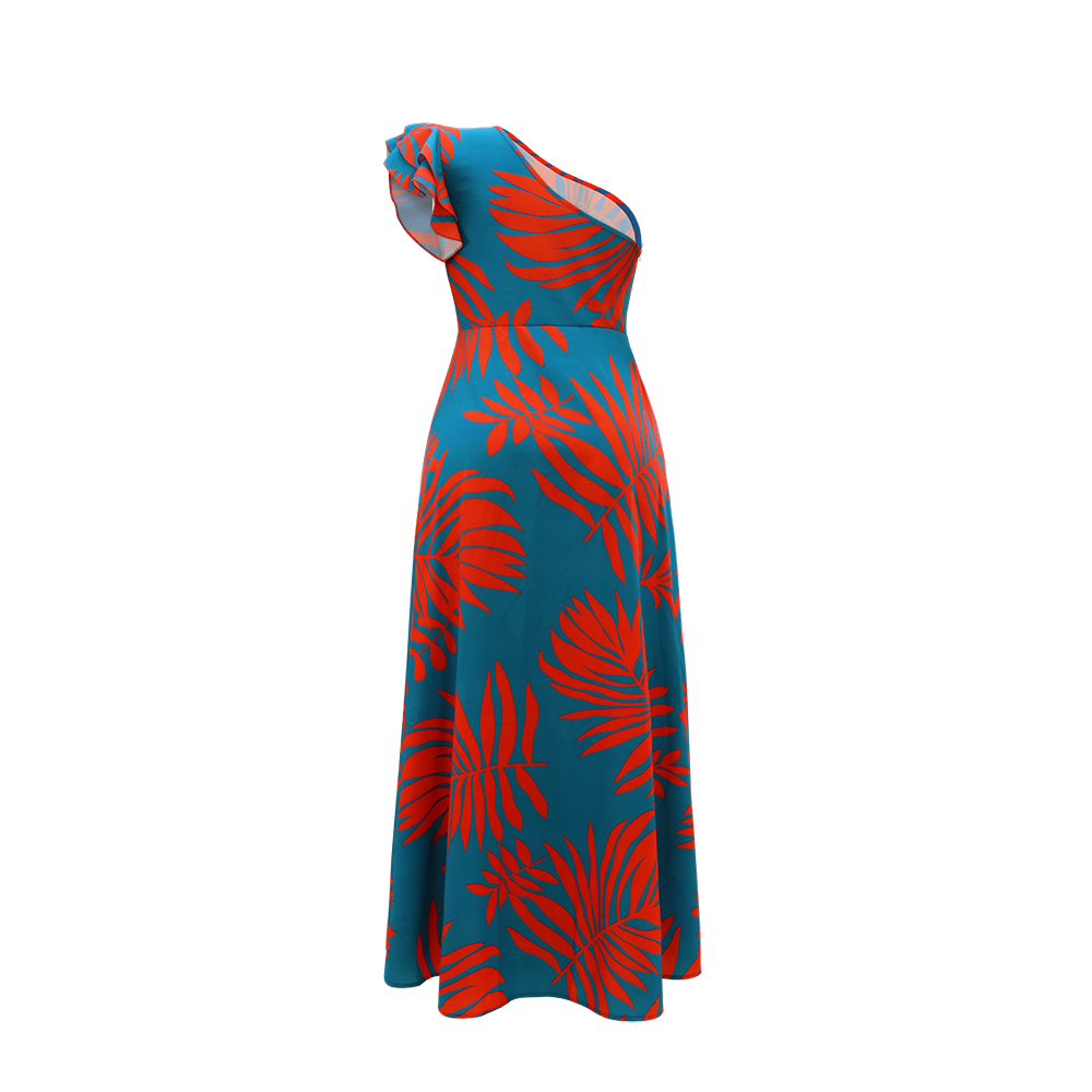 One Shoulder Tropical Print Ma - Summer Clothing Zara บทวิจารณ์และราคา