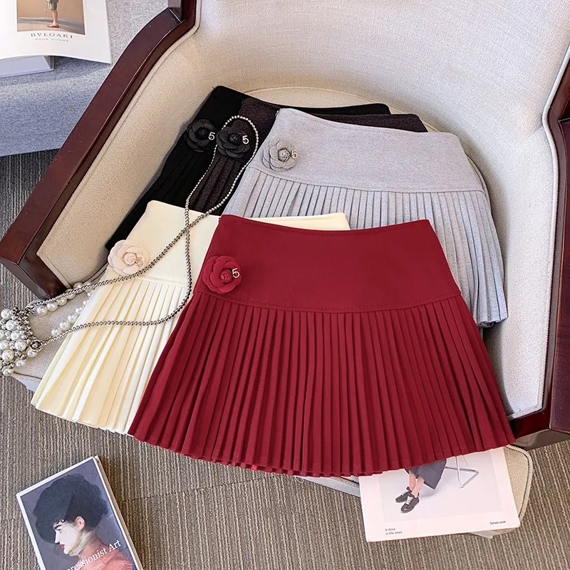 High Waist Pleated Skirt Anew  - Summer Line Clothing Brand บทวิจารณ์และราคา