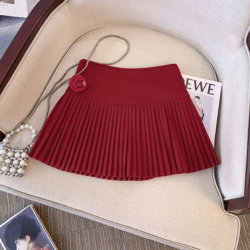 High Waist Pleated Skirt Anew  - Summer Line Clothing Brand บทวิจารณ์และราคา