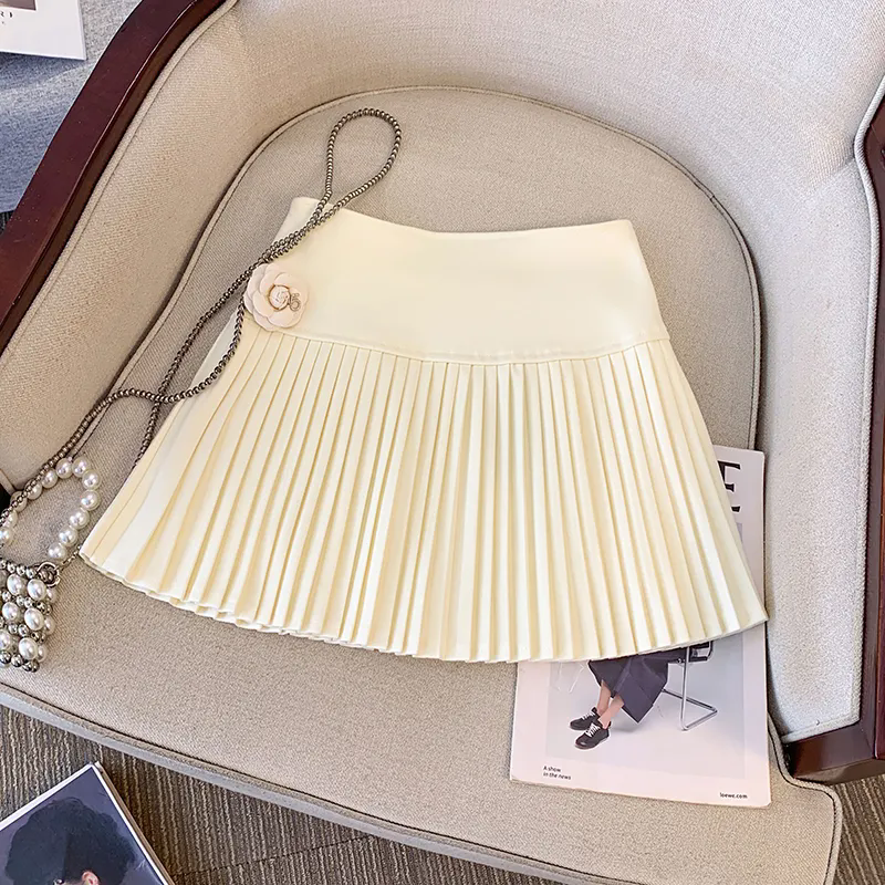 High Waist Pleated Skirt Anew  - Summer Line Clothing Brand บทวิจารณ์และราคา