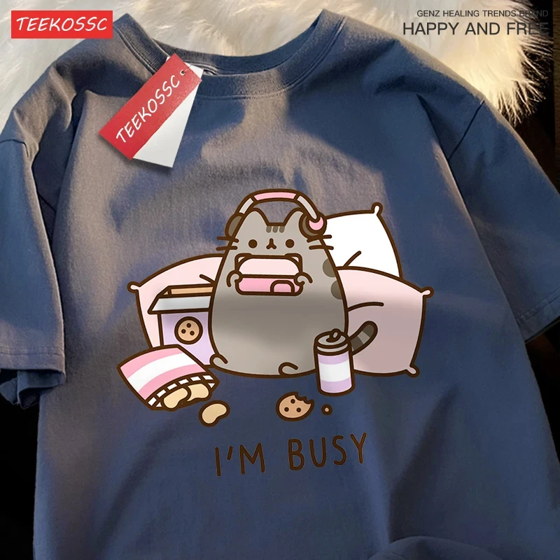 Busy Cat Playing Games With He - Summer Games Clothing Brand บทวิจารณ์และราคา