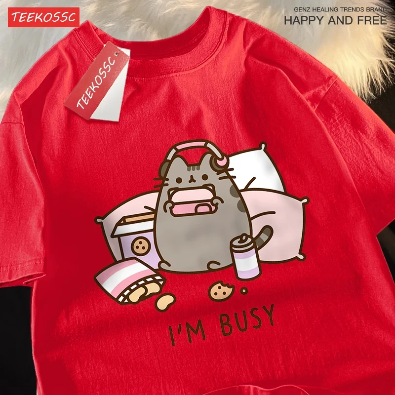 Busy Cat Playing Games With He - Summer Games Clothing Brand บทวิจารณ์และราคา