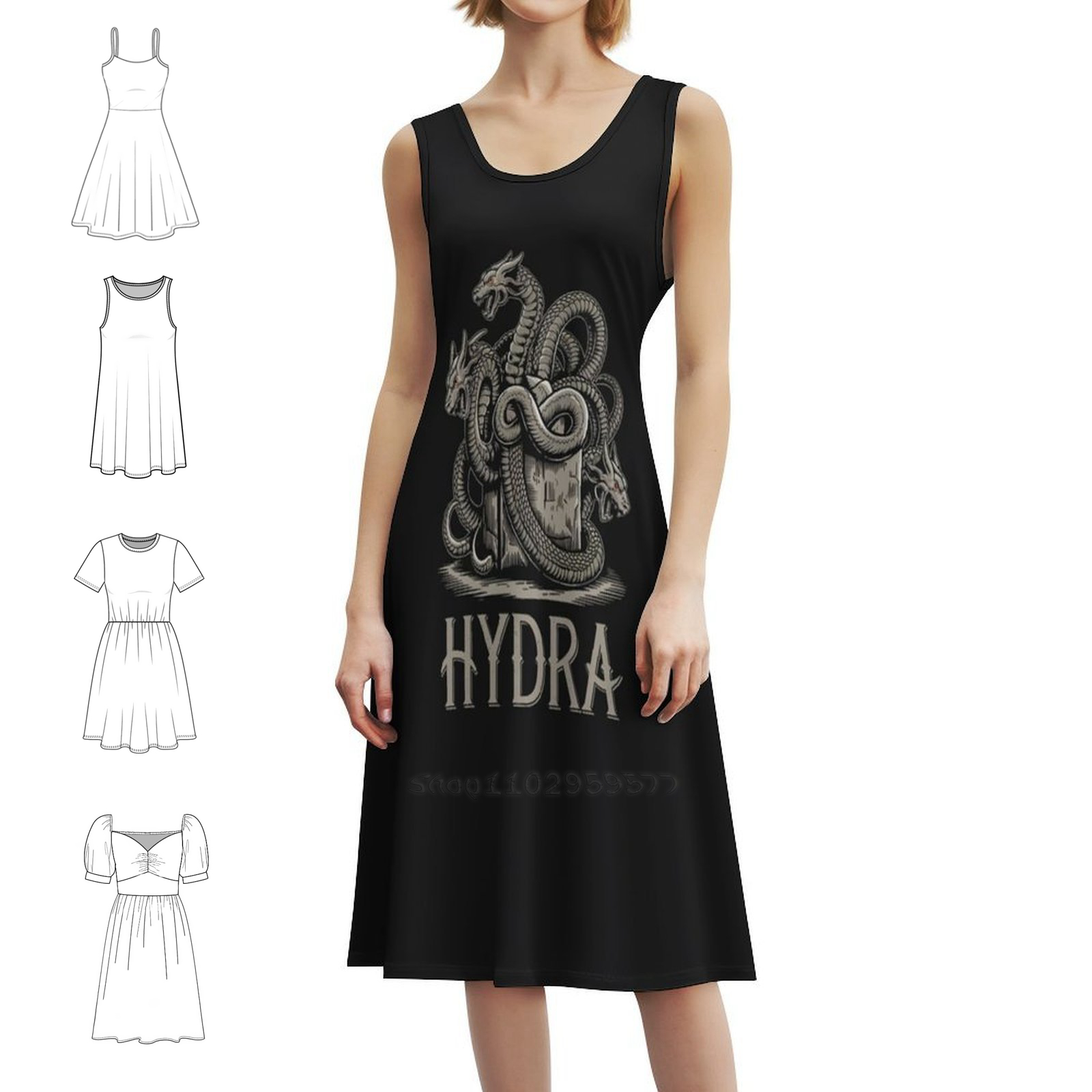 Women's Elegant Party Dress A- - Summer Line Clothing Brand บทวิจารณ์และราคา