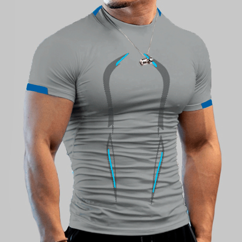 Stylish Gym Workout Compressio - Summer Gym Clothing บทวิจารณ์และราคา