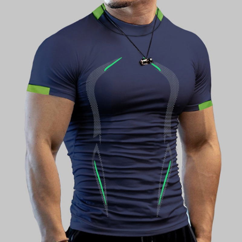 Stylish Gym Workout Compressio - Summer Gym Clothing บทวิจารณ์และราคา