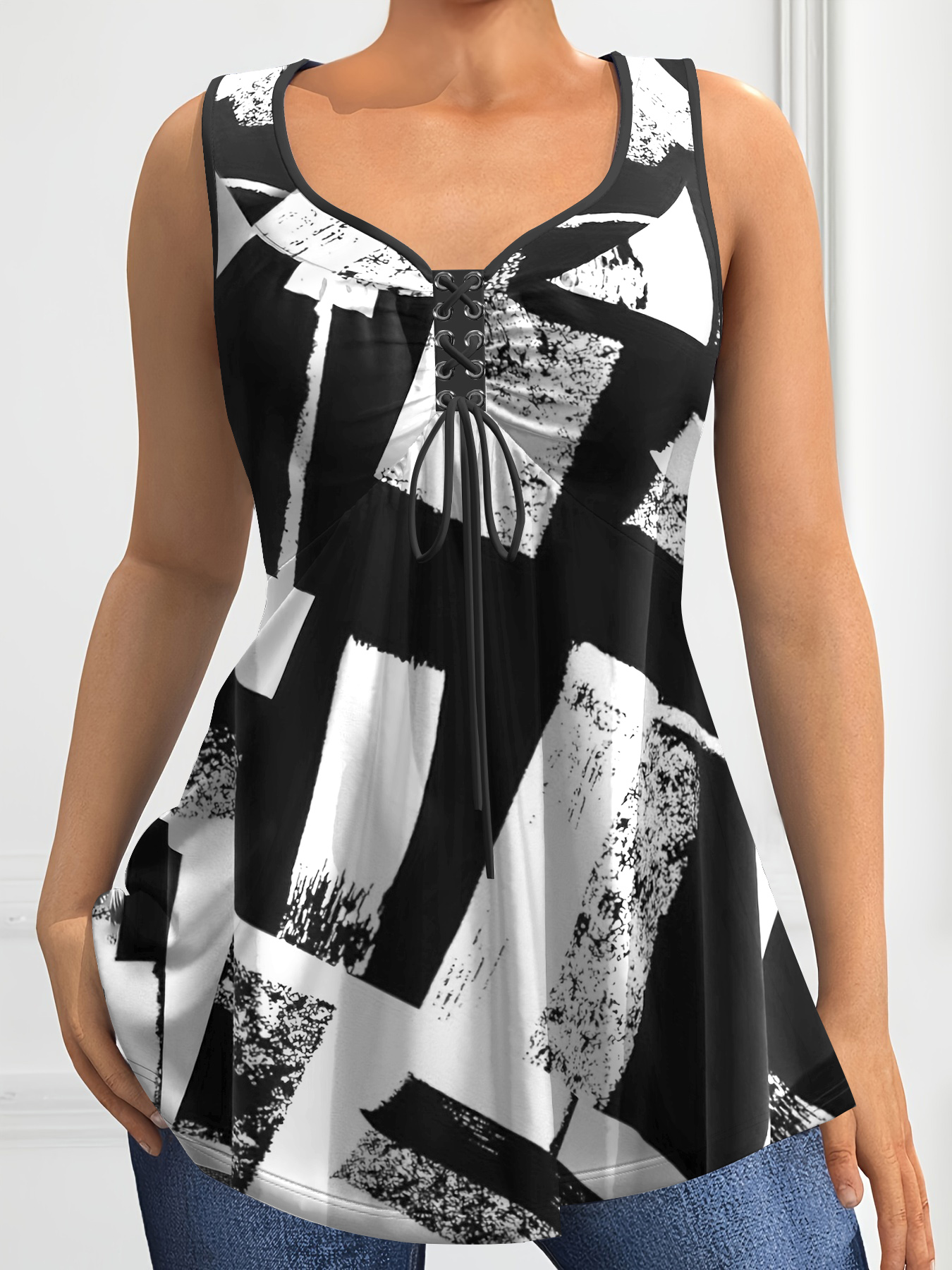 Women's Plus Size Tank Top Col - Summer Upf Clothing บทวิจารณ์และราคา