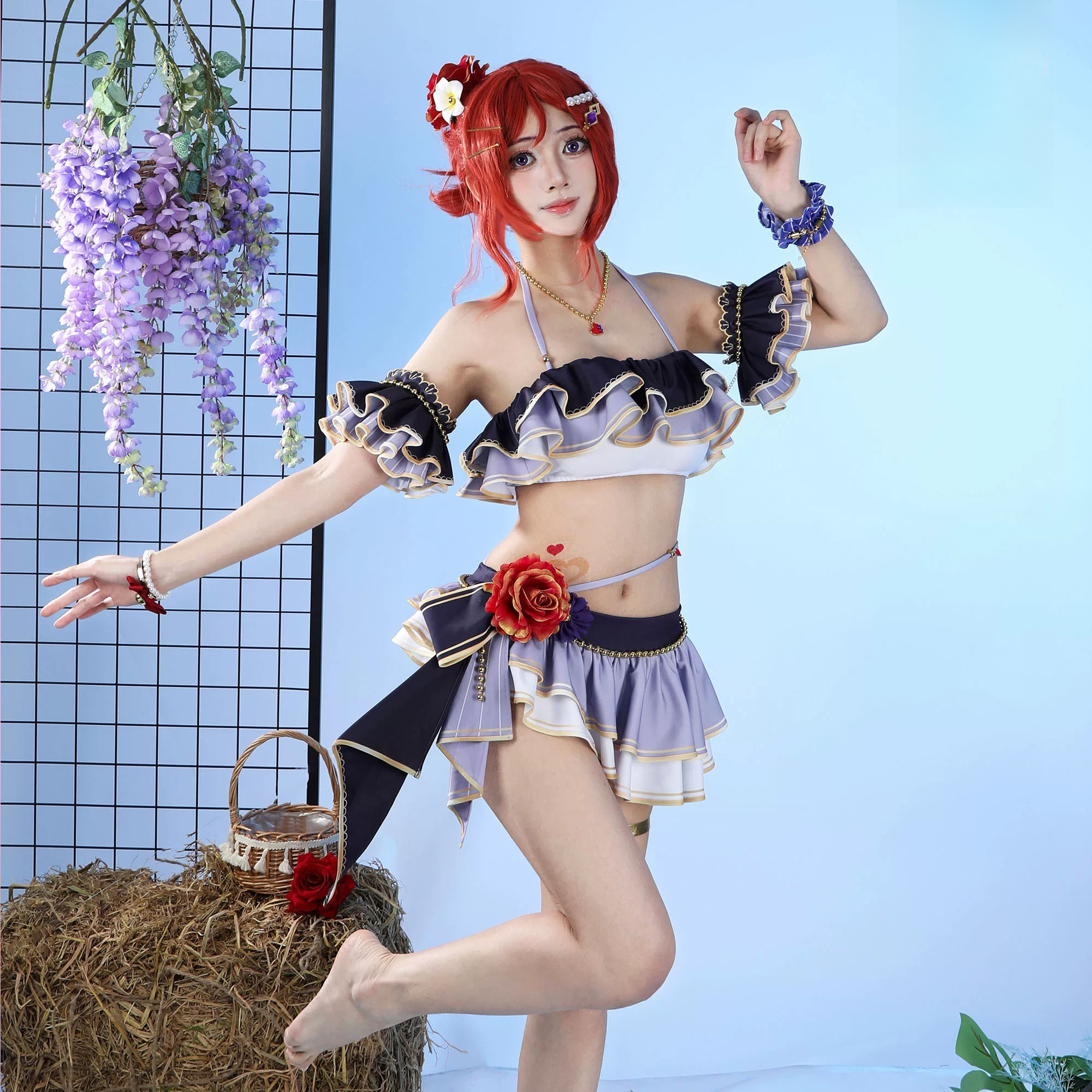 LoveLive! μ's Nozomi Tojo Maki - Summer Clothing Cartoon บทวิจารณ์และราคา