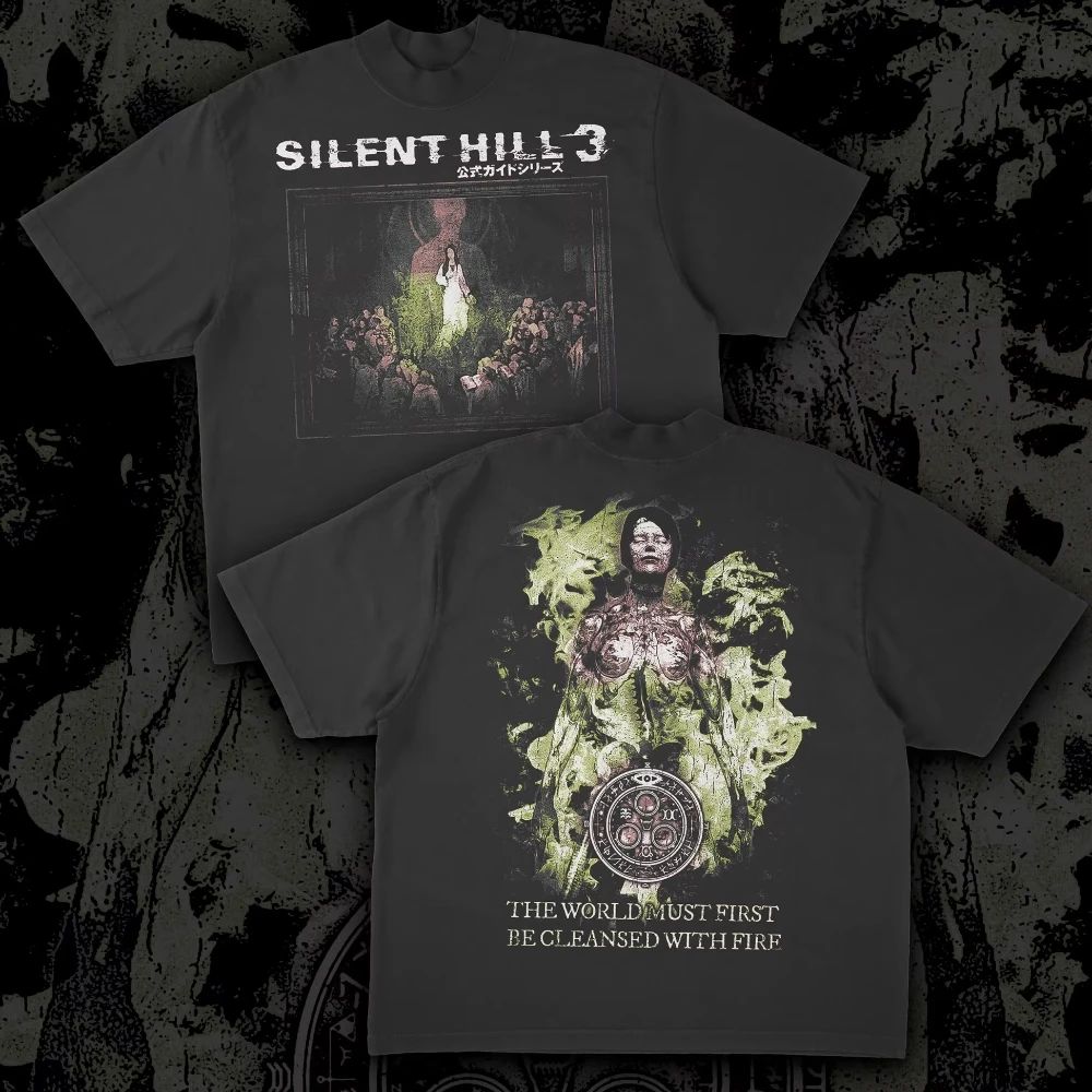 Classic Game Silent Hill 4 Tee - Summer Hill Clothing บทวิจารณ์และราคา