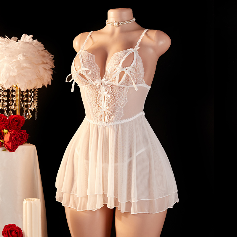 Transparent Sexy Woman Lingeri - Summer Clothing Dress บทวิจารณ์และราคา