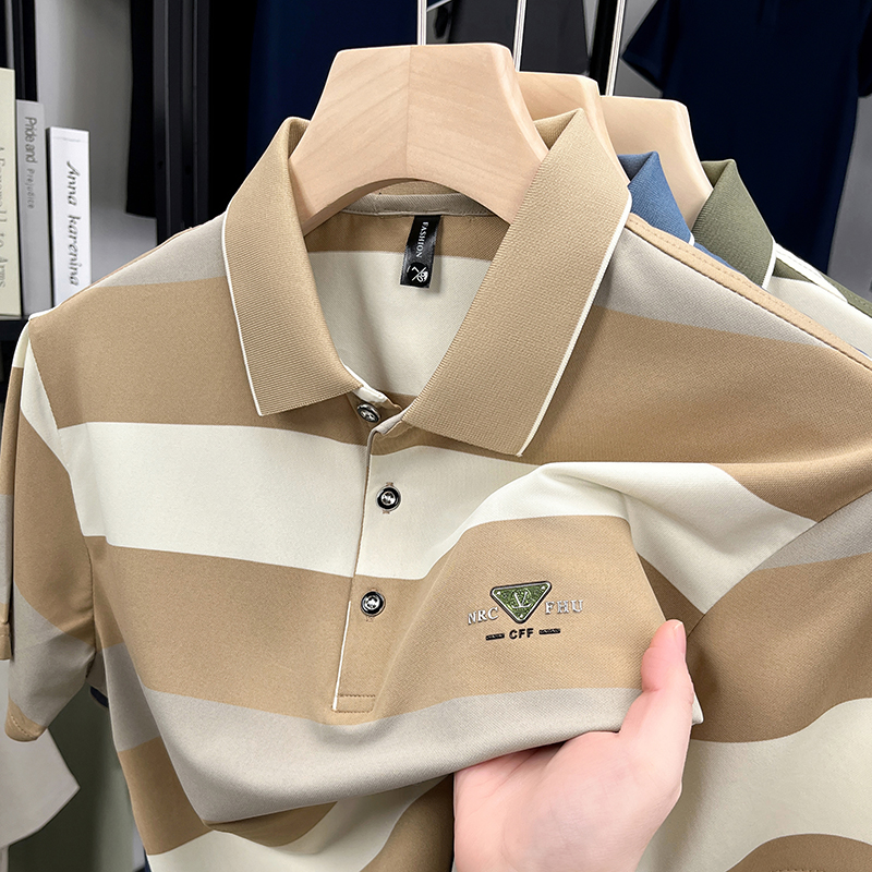 Luxury brand short sleeved men - Summer Clothing For Teens บทวิจารณ์และราคา
