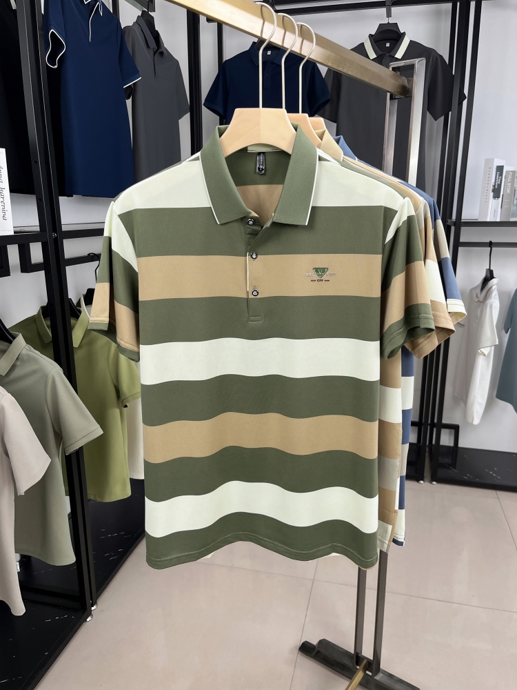 Luxury brand short sleeved men - Summer Clothing For Teens บทวิจารณ์และราคา