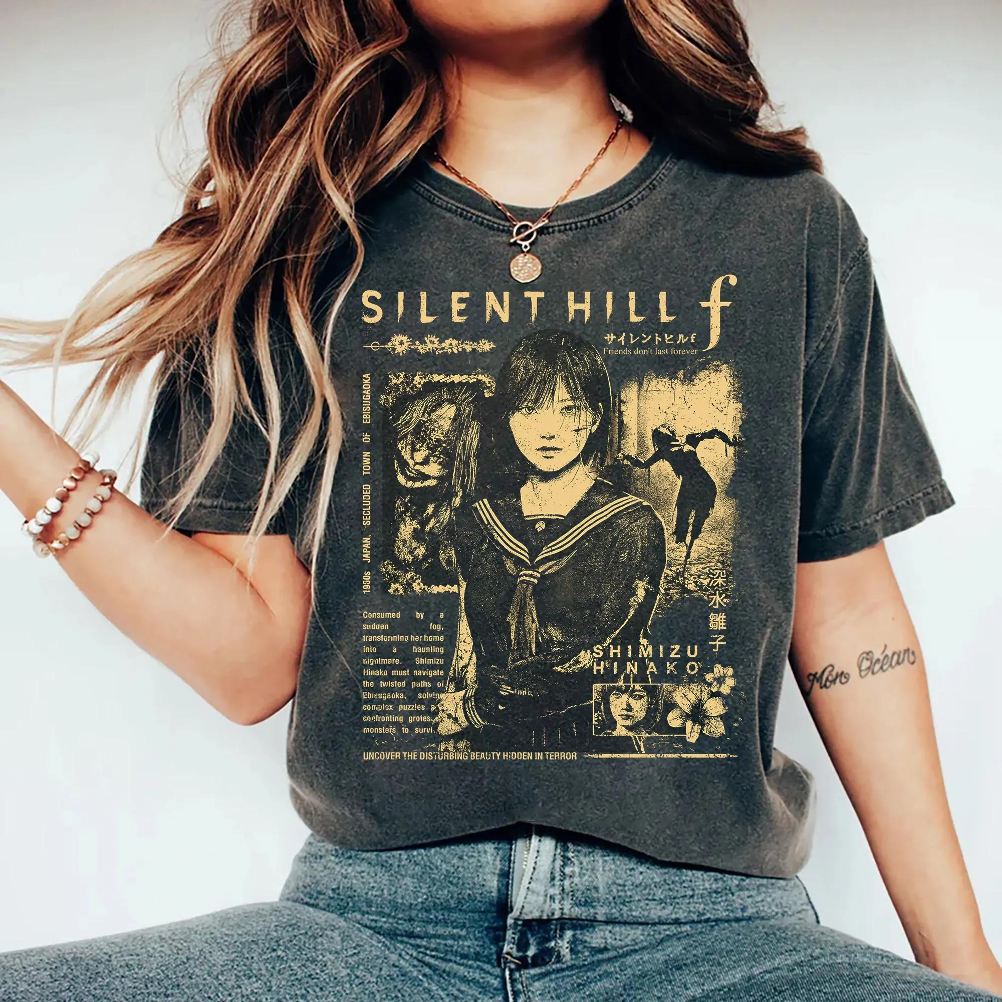 Silent Hill F T-Shirt Unisex M - Summer Hill Clothing บทวิจารณ์และราคา