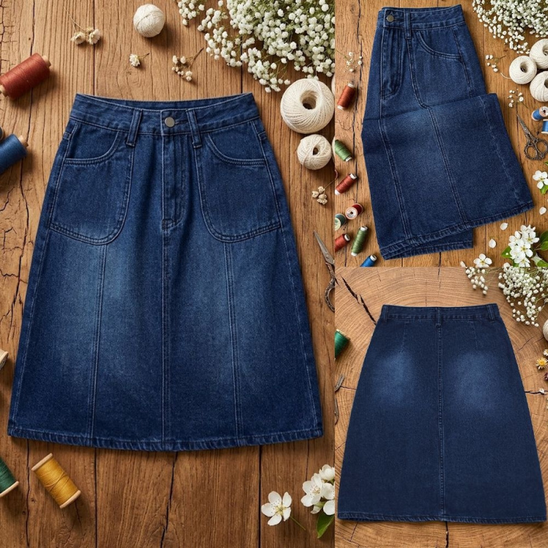 Women's High-Waisted Mid-Lengt - Summer Quilt บทวิจารณ์และราคา