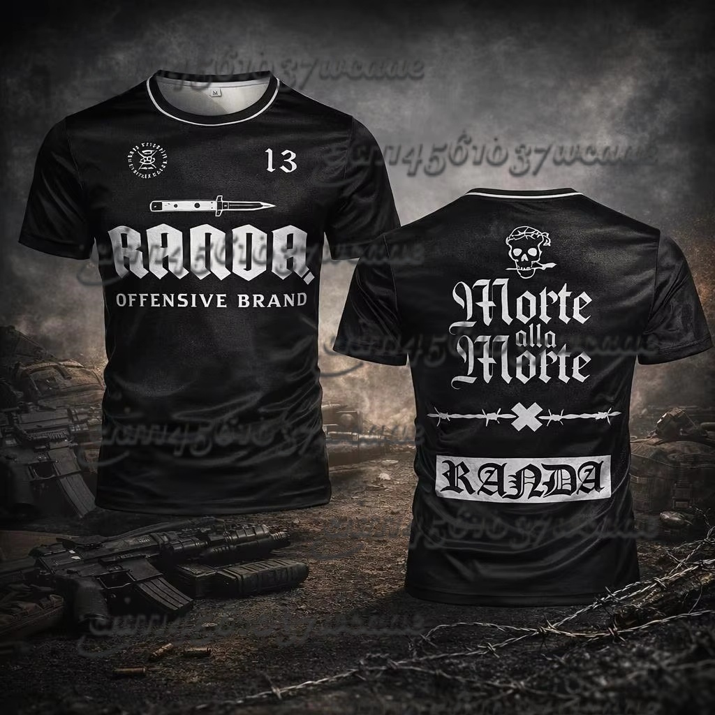 Randa Gothic Tactical Unisex T - Summer Goth Clothing บทวิจารณ์และราคา
