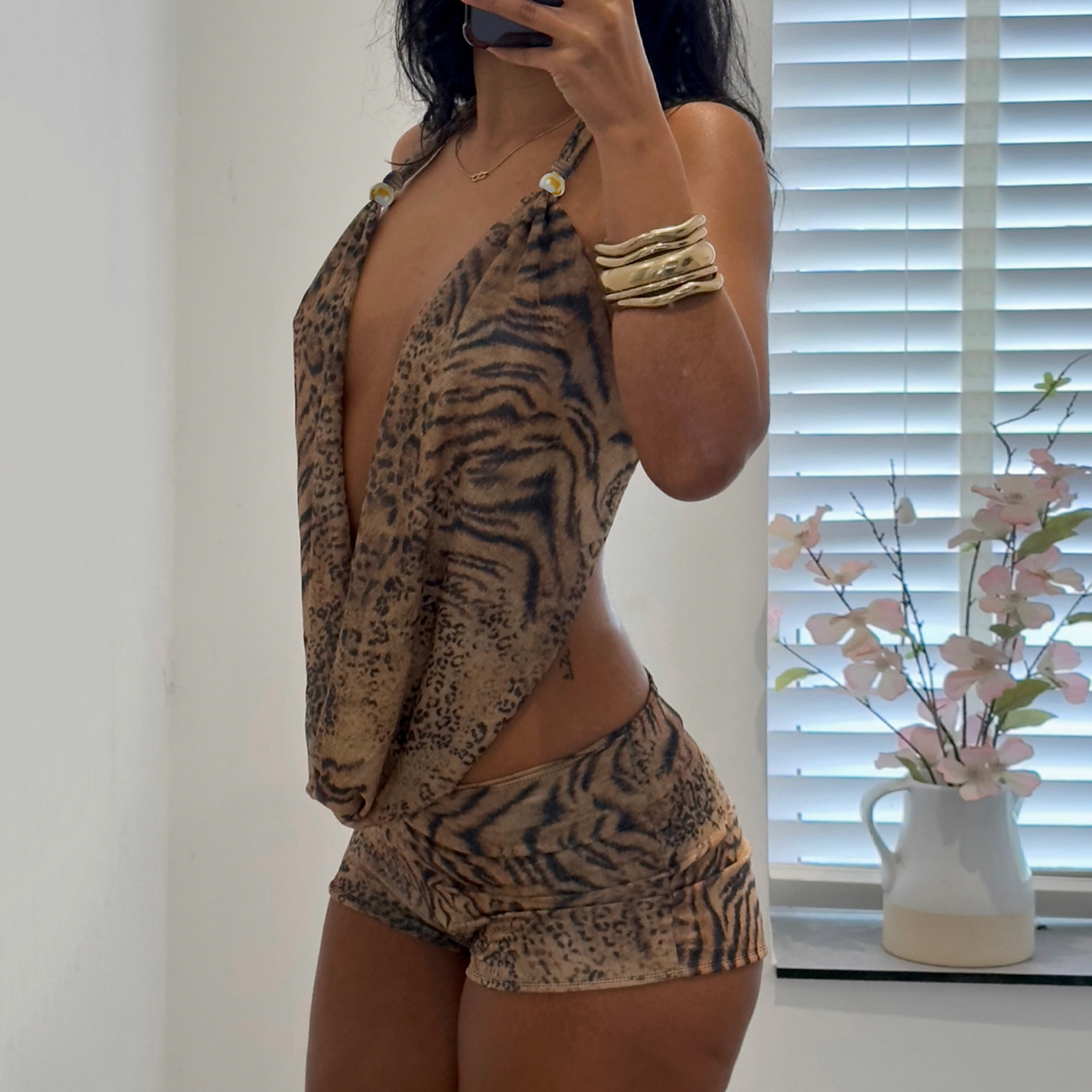 SUCHCUTE Woman Leopard Print 2 - Summer Clothing Model บทวิจารณ์และราคา