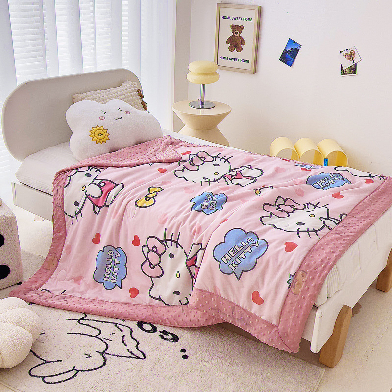 Hello Kitty My Melody Cartoon  - Summer Quilt บทวิจารณ์และราคา