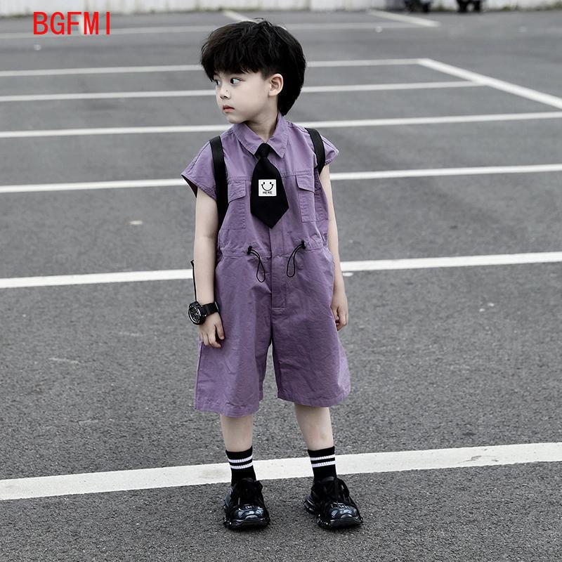 Kids Summer Shorts Overalls Ca - Summer Clothing Baby บทวิจารณ์และราคา