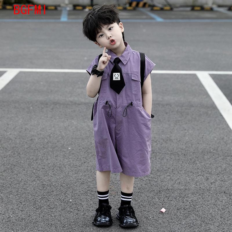 Kids Summer Shorts Overalls Ca - Summer Clothing Baby บทวิจารณ์และราคา